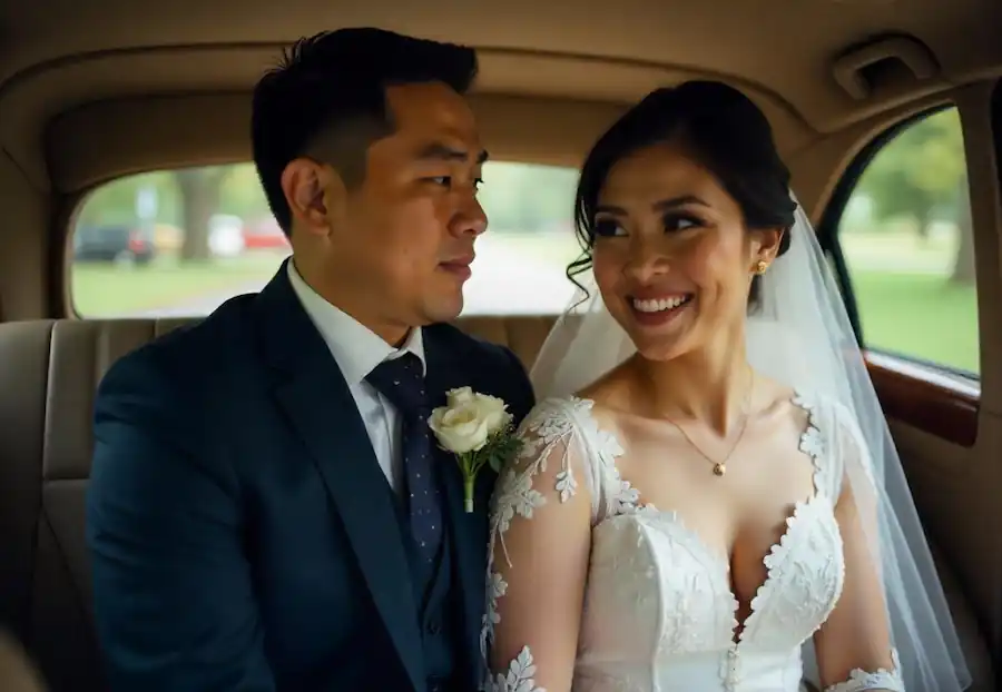 Wedding Car Chauffeur asian